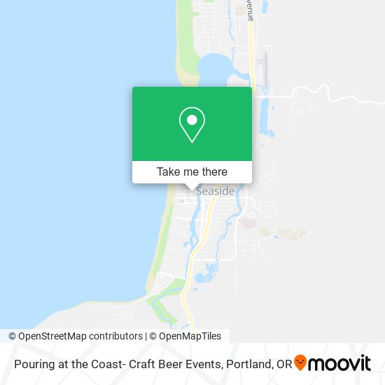 Mapa de Pouring at the Coast- Craft Beer Events