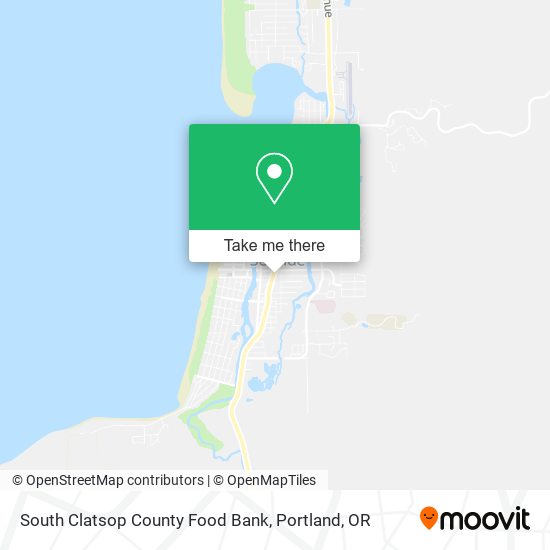 South Clatsop County Food Bank map