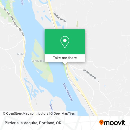 Birrieria la Vaquita map