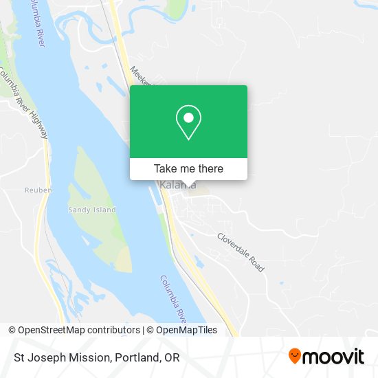 Mapa de St Joseph Mission