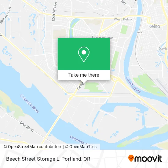 Mapa de Beech Street Storage L