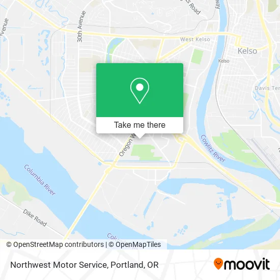 Mapa de Northwest Motor Service