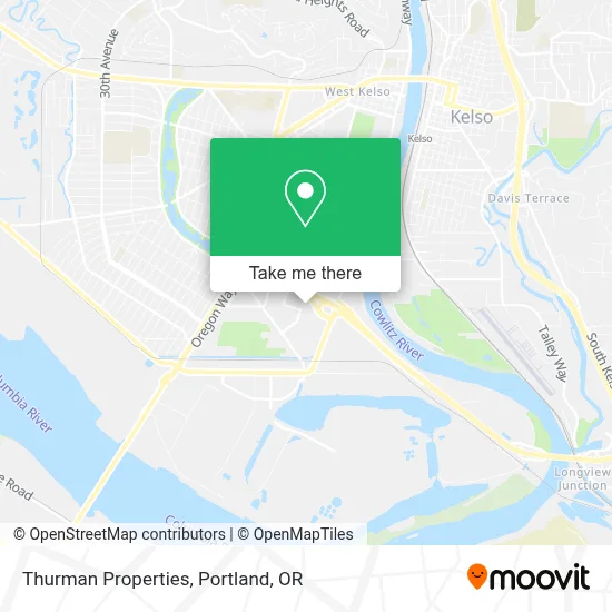 Thurman Properties map