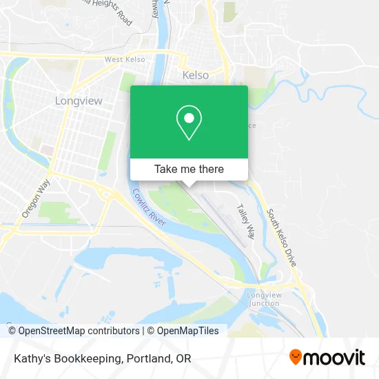 Kathy's Bookkeeping map