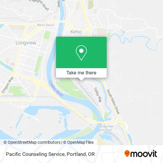 Pacific Counseling Service map