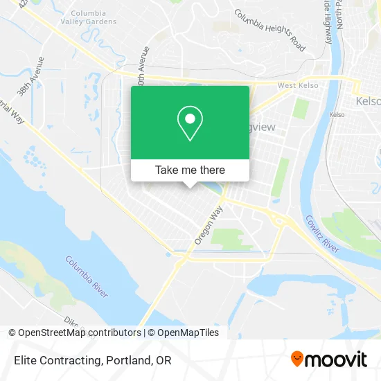 Elite Contracting map