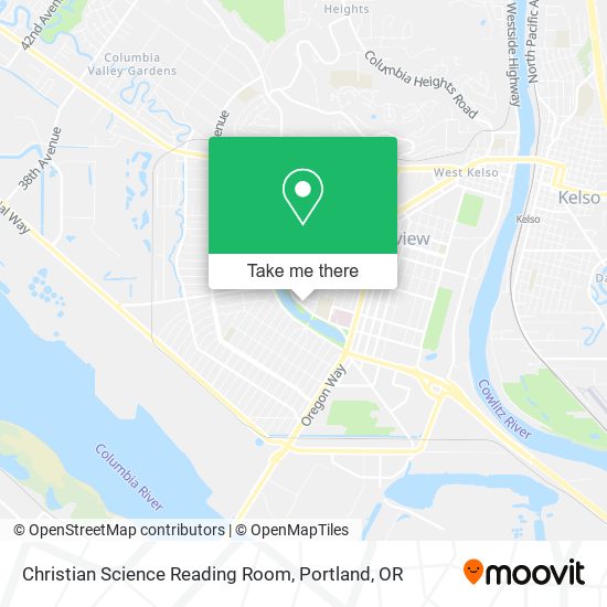 Christian Science Reading Room map