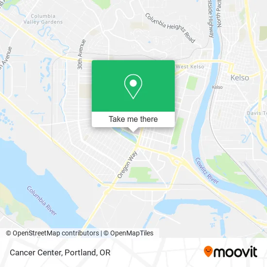 Cancer Center map