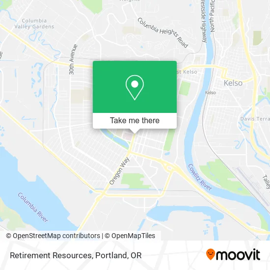Retirement Resources map