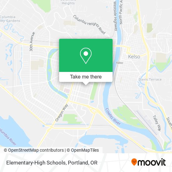 Mapa de Elementary-High Schools