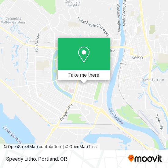 Mapa de Speedy Litho