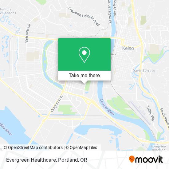 Evergreen Healthcare map