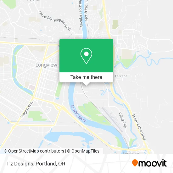 T'z Designs map