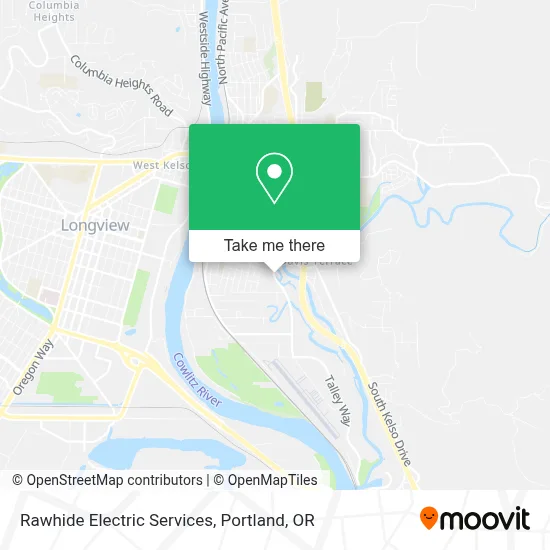 Rawhide Electric Services map
