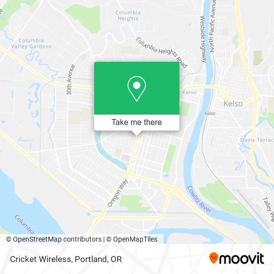 Cricket Wireless map