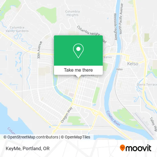 Mapa de KeyMe