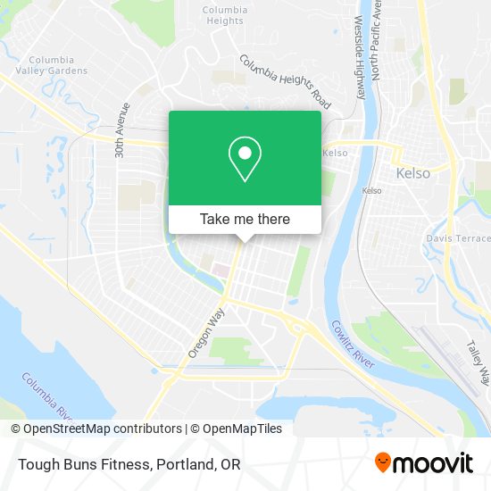 Mapa de Tough Buns Fitness