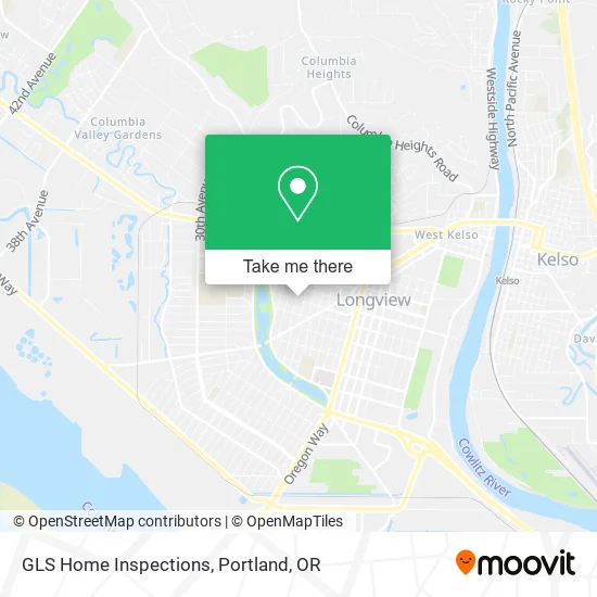 GLS Home Inspections map