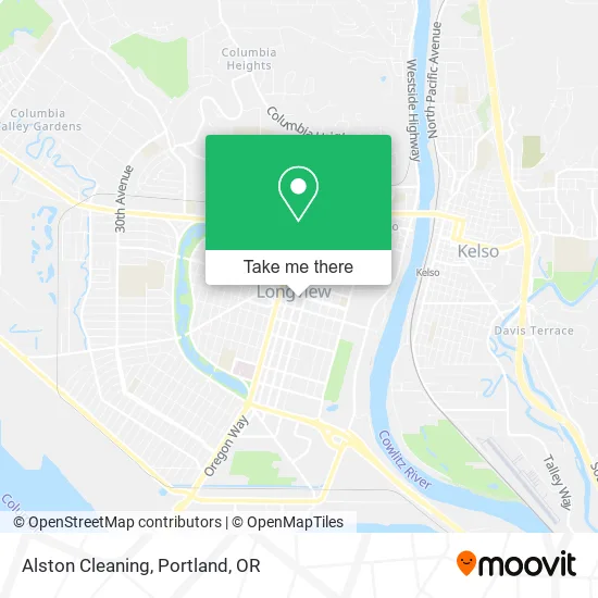 Alston Cleaning map
