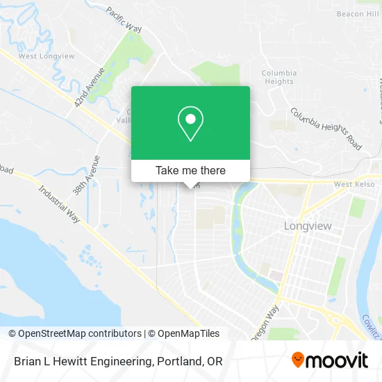 Brian L Hewitt Engineering map