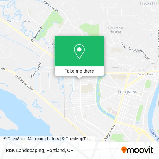 R&K Landscaping map