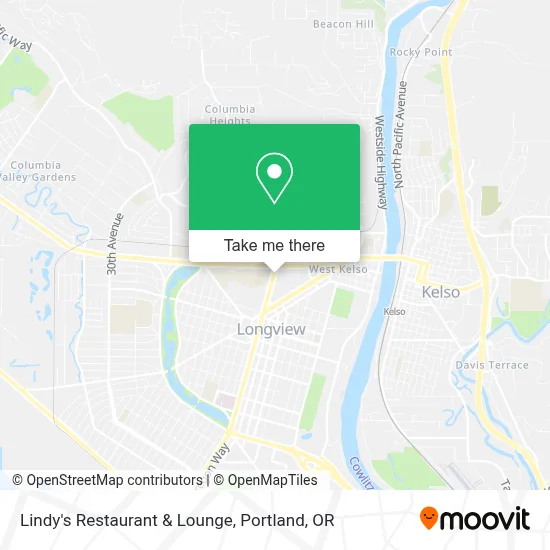 Lindy's Restaurant & Lounge map