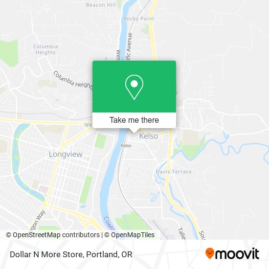 Mapa de Dollar N More Store