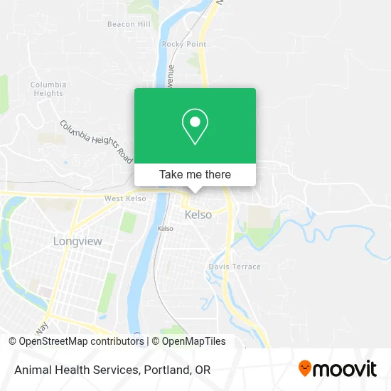 Animal Health Services map