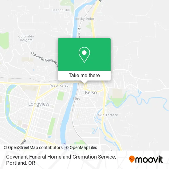 Mapa de Covenant Funeral Home and Cremation Service