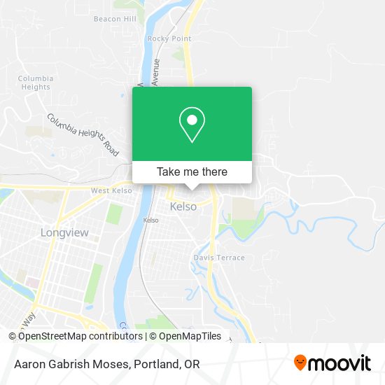 Aaron Gabrish Moses map