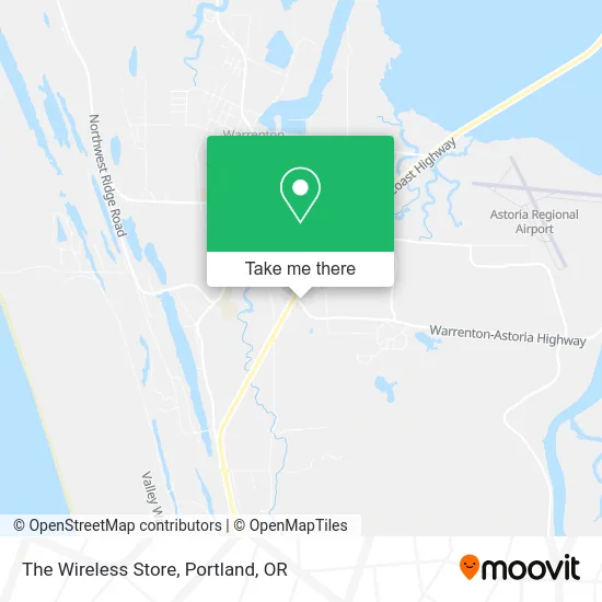 The Wireless Store map