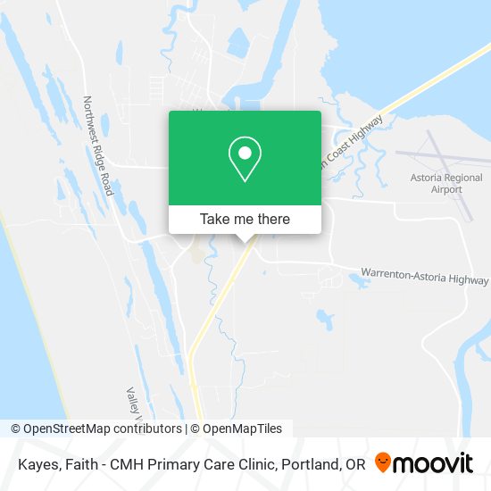 Mapa de Kayes, Faith - CMH Primary Care Clinic