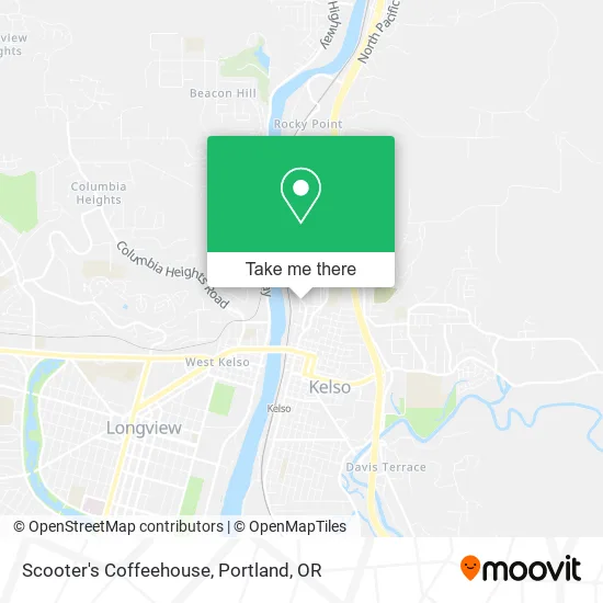 Scooter's Coffeehouse map