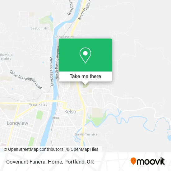 Covenant Funeral Home map