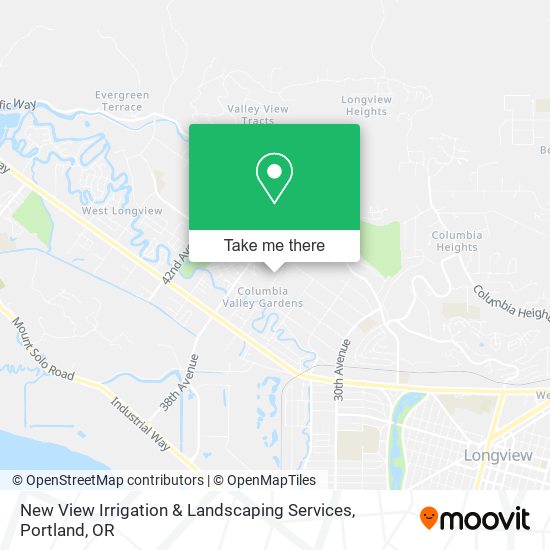 Mapa de New View Irrigation & Landscaping Services