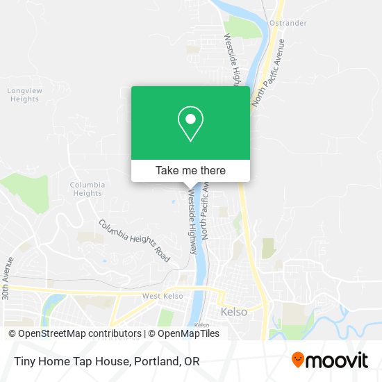 Tiny Home Tap House map