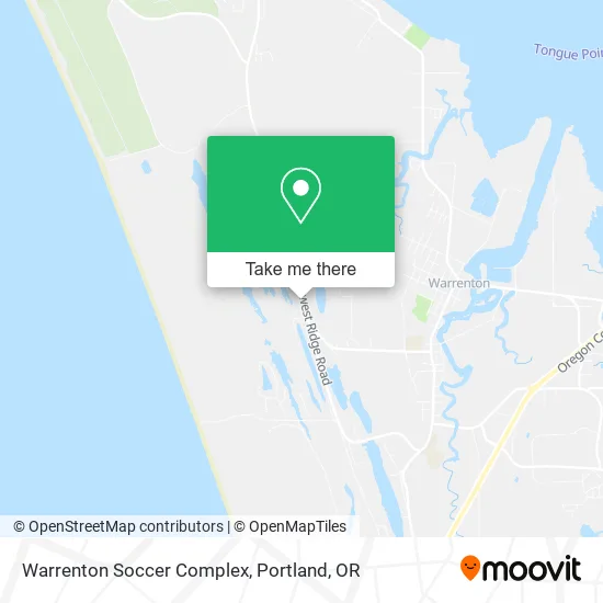 Mapa de Warrenton Soccer Complex