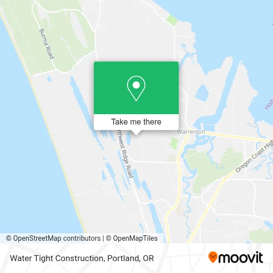 Water Tight Construction map