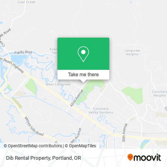 Dib Rental Property map