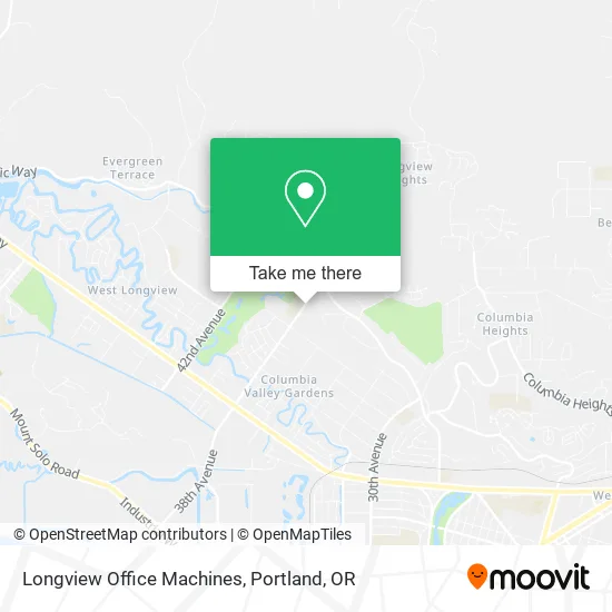 Longview Office Machines map