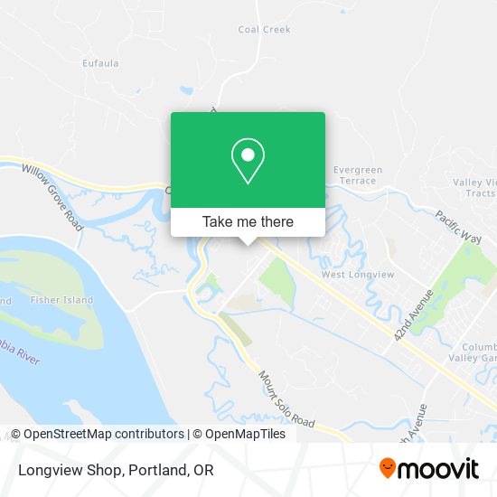 Mapa de Longview Shop
