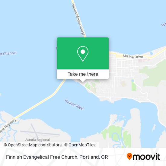 Finnish Evangelical Free Church map