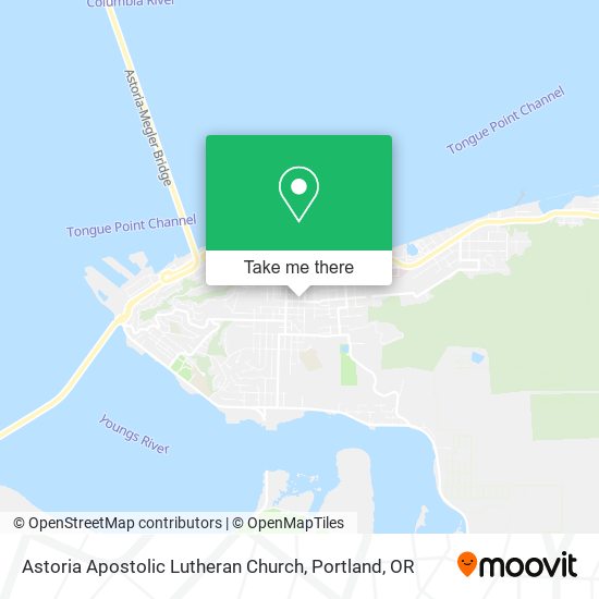 Astoria Apostolic Lutheran Church map