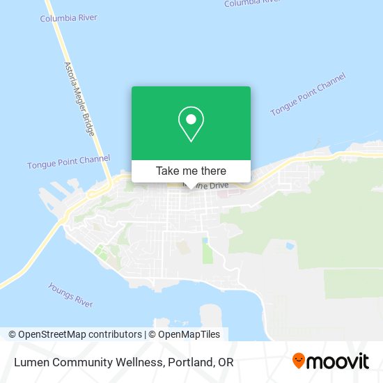 Lumen Community Wellness map