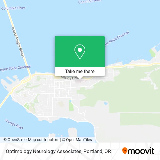 Optimology Neurology Associates map