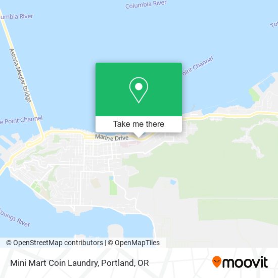 Mini Mart Coin Laundry map