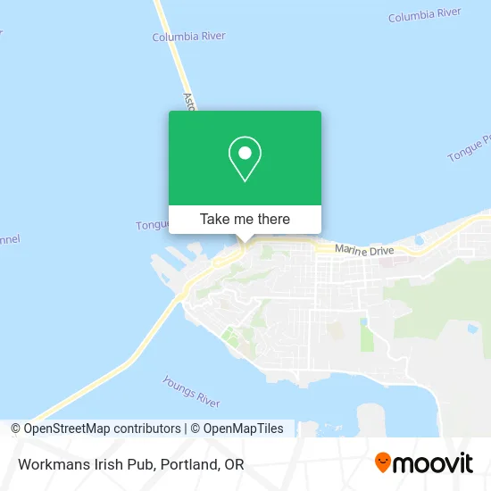 Workmans Irish Pub map