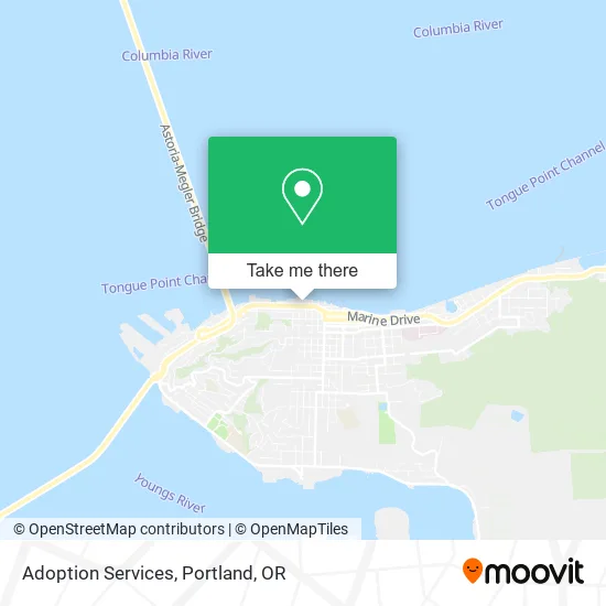Adoption Services map
