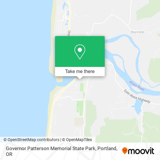 Mapa de Governor Patterson Memorial State Park