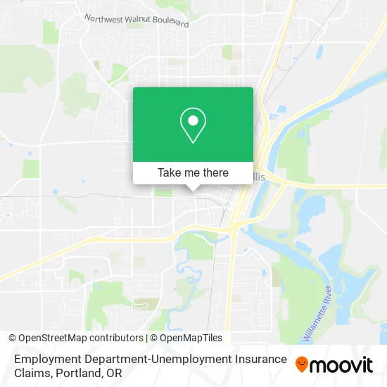 Employment Department-Unemployment Insurance Claims map